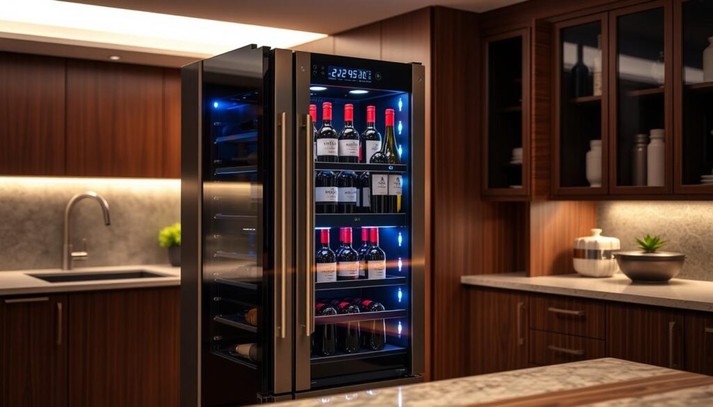 Weintemperaturregelung in Weinklimaschrank