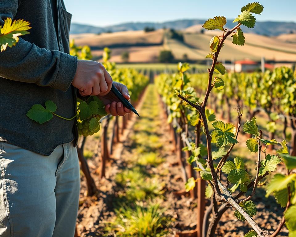 Pflege nach Rebschnitt