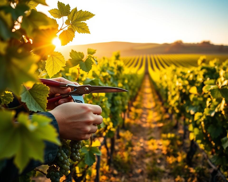 Professionelle Reben Schneiden Technik